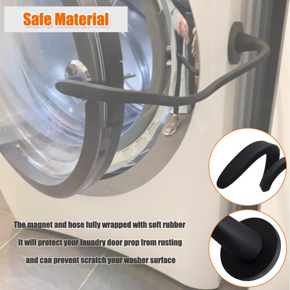 Soporte de Puerta de Lavadora eHuangTools Magnético Negro