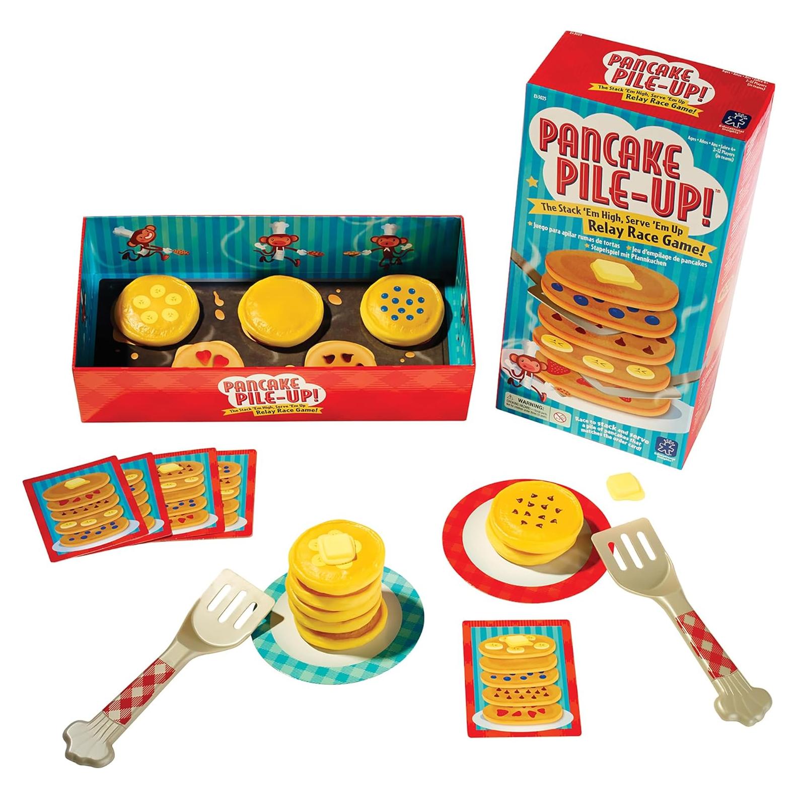 Juego de mesa Pancake Pile-Up Educational Insights 2-4 jugadores