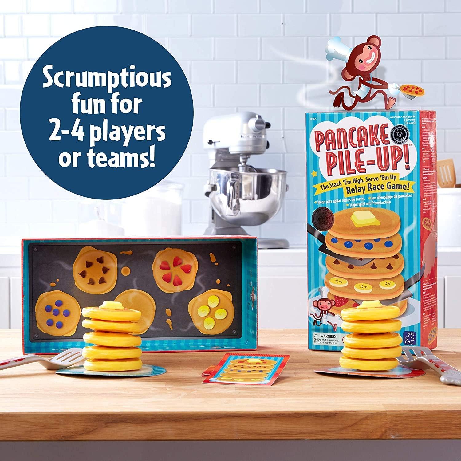Juego de mesa Pancake Pile-Up Educational Insights 2-4 jugadores