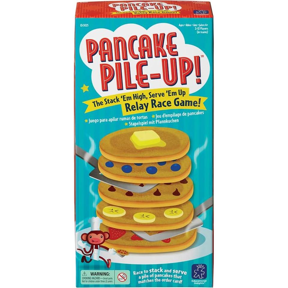 Juego de mesa Pancake Pile-Up Educational Insights 2-4 jugadores