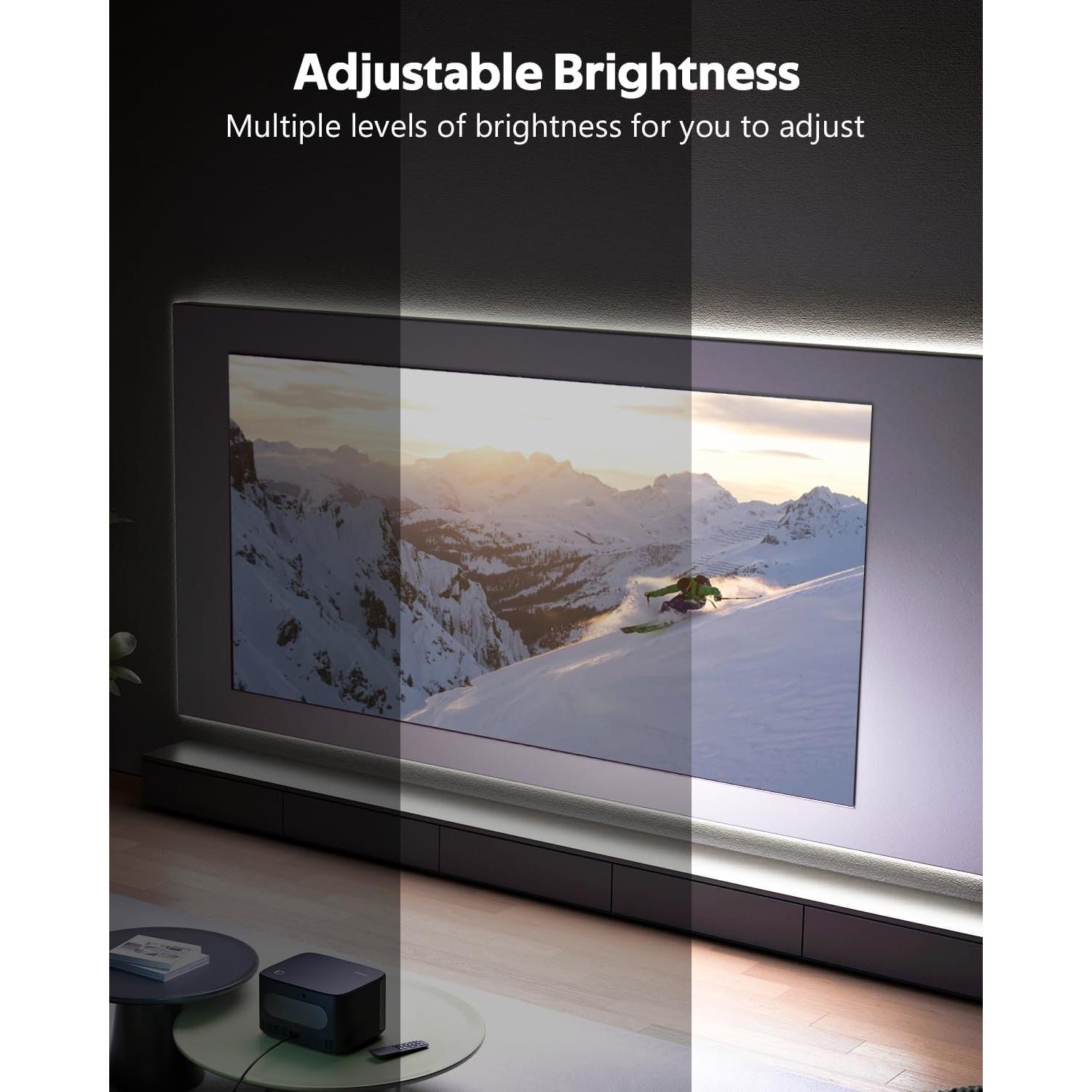 Tira de Luz LED COB 5M Blanca Fría USB Samsion 320 LEDs/M