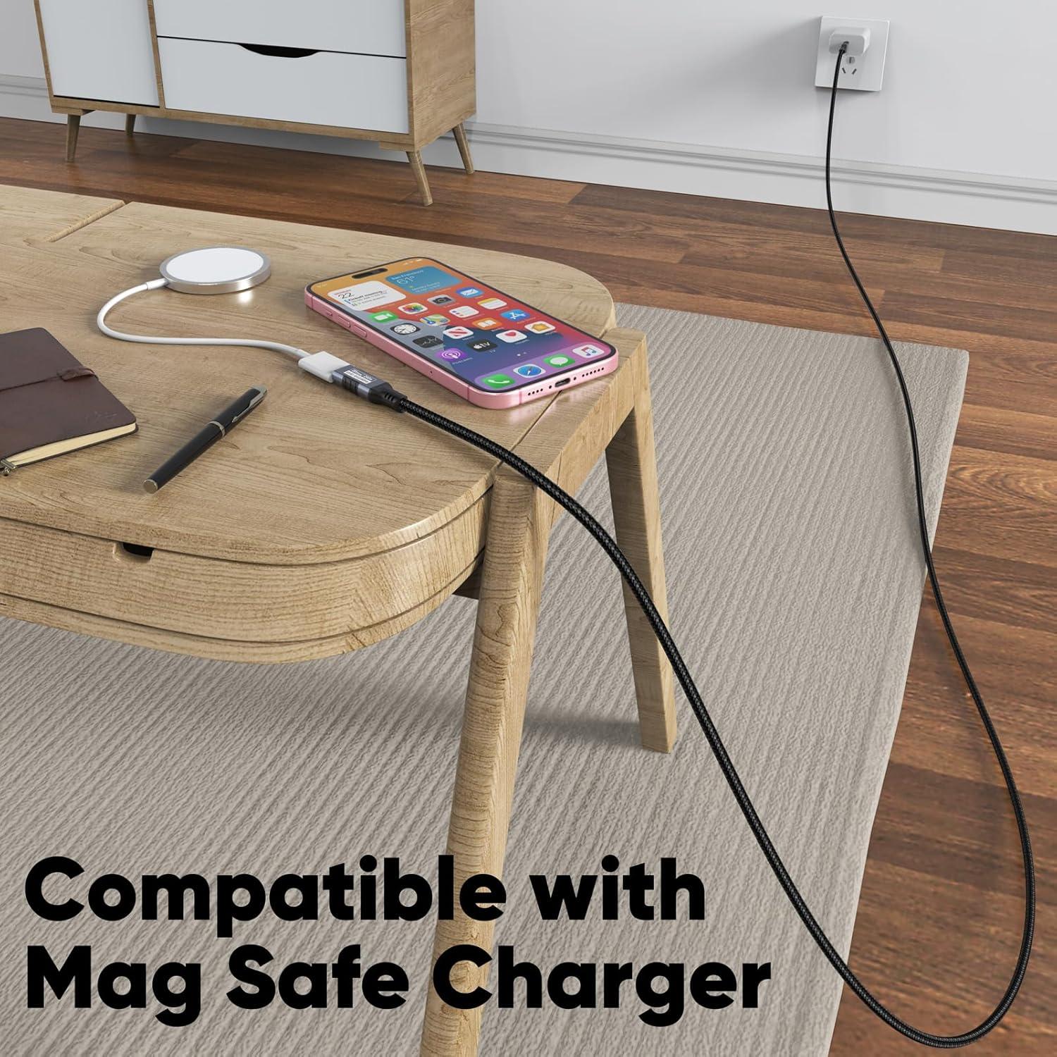 Cable Extensión USB C 1.83m CLAVOOP 20Gbps 240W 4K