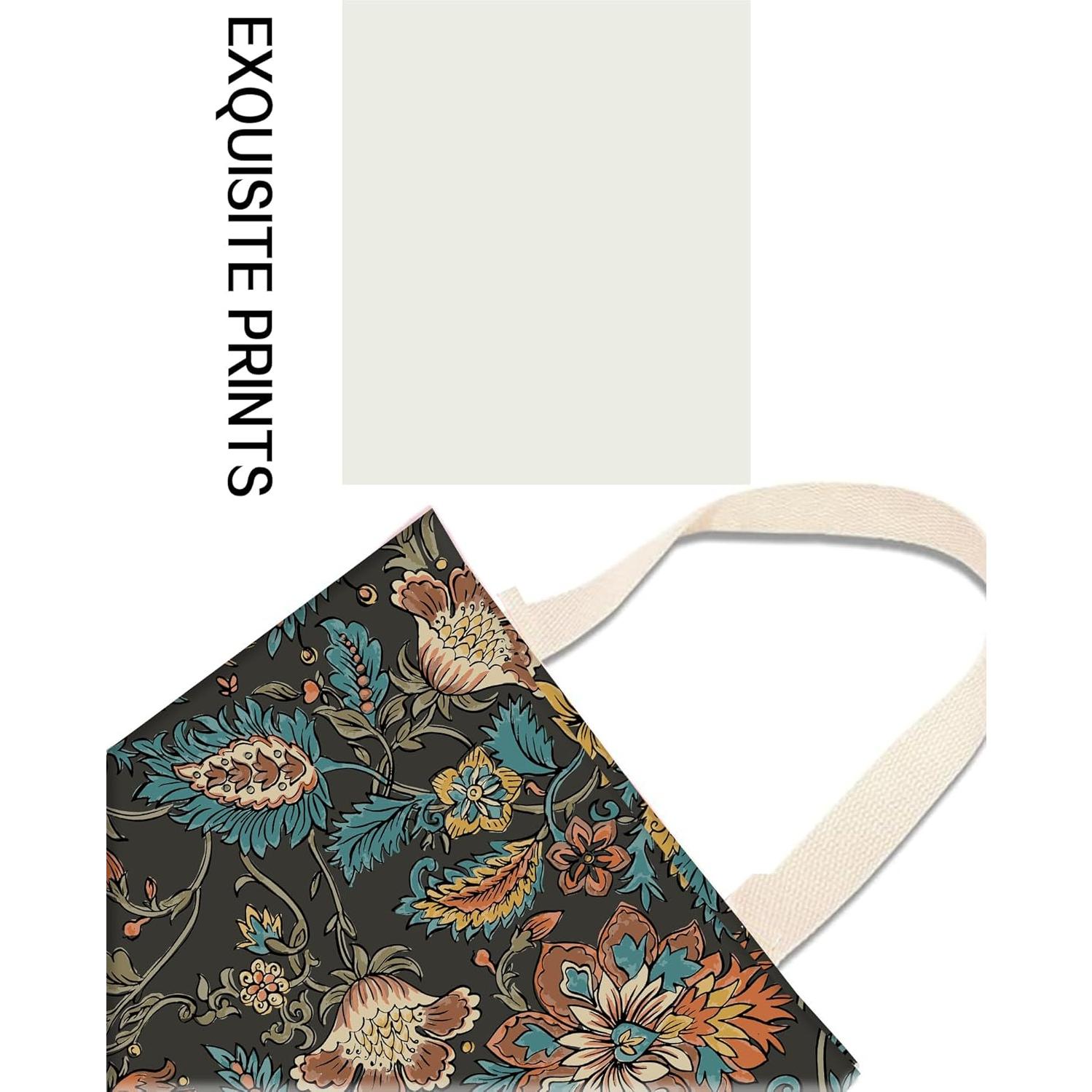 Basurero de Auto Colgante ANKVRP Boho Paisley - Ecológico y Compacto