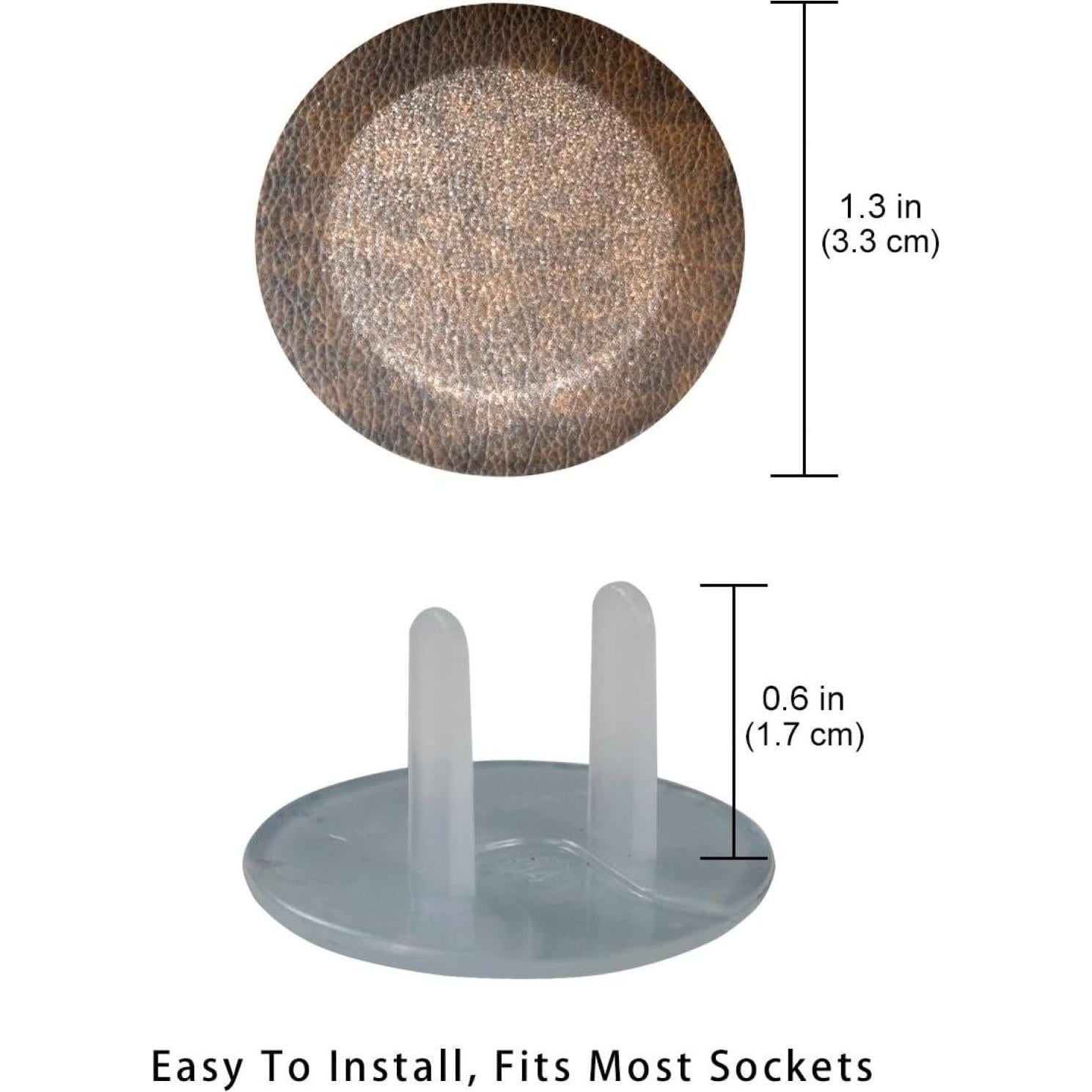 Cubiertas de Enchufe a Prueba de Niños Genérico 24 Piezas