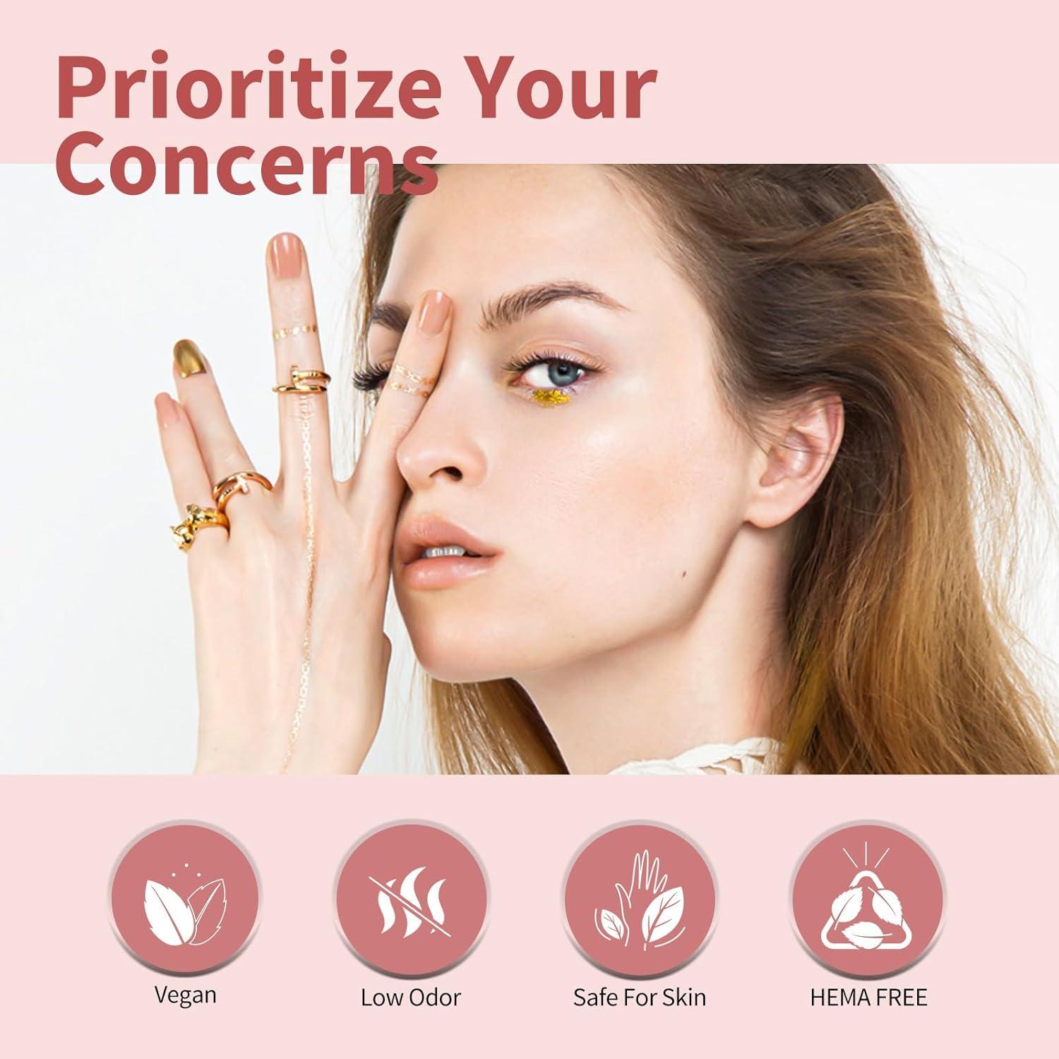 Set de Esmalte de Uñas Gel CANNI Rosa Neutro 6 Piezas 9ml