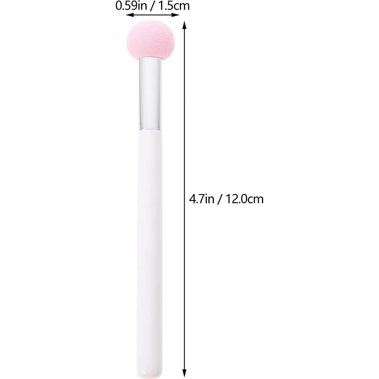 Brocha de Esponja para Maquillaje BinaryABC - 3 Pcs Rosa