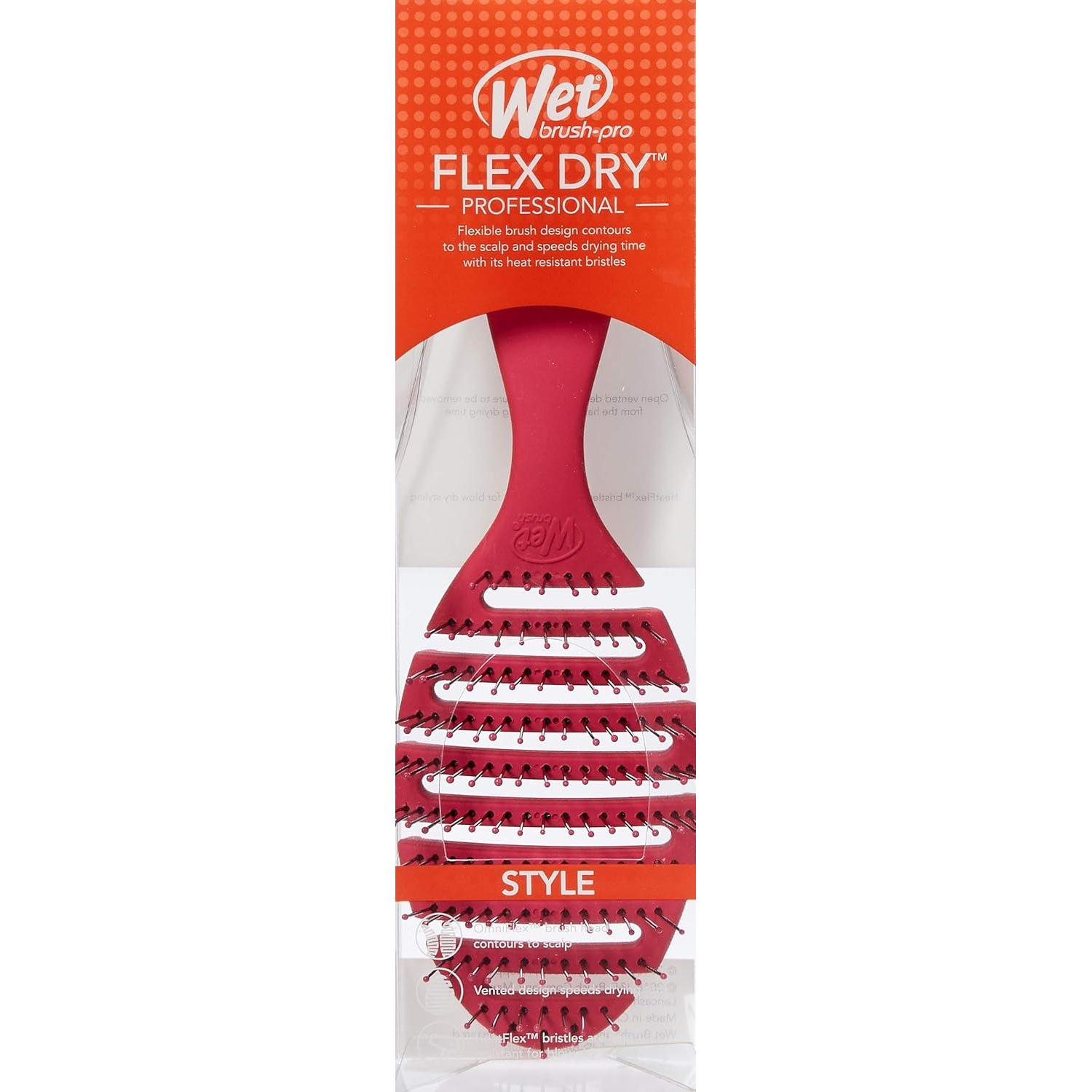 Cepillo Desenredante Wet Brush Pro Flex Dry Rosa Caliente
