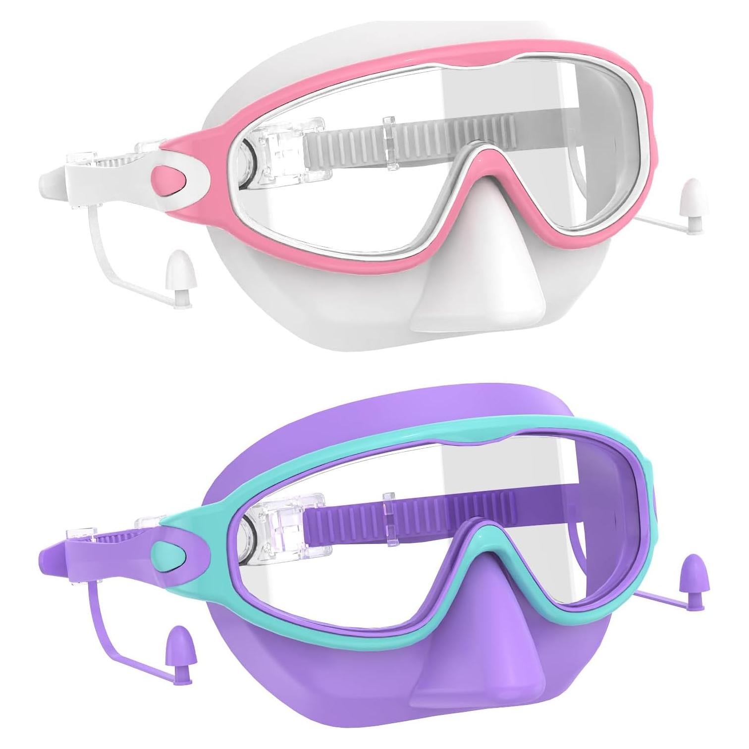 Gafas de natación YLKJSWIM para niños 3-15 años con tapones