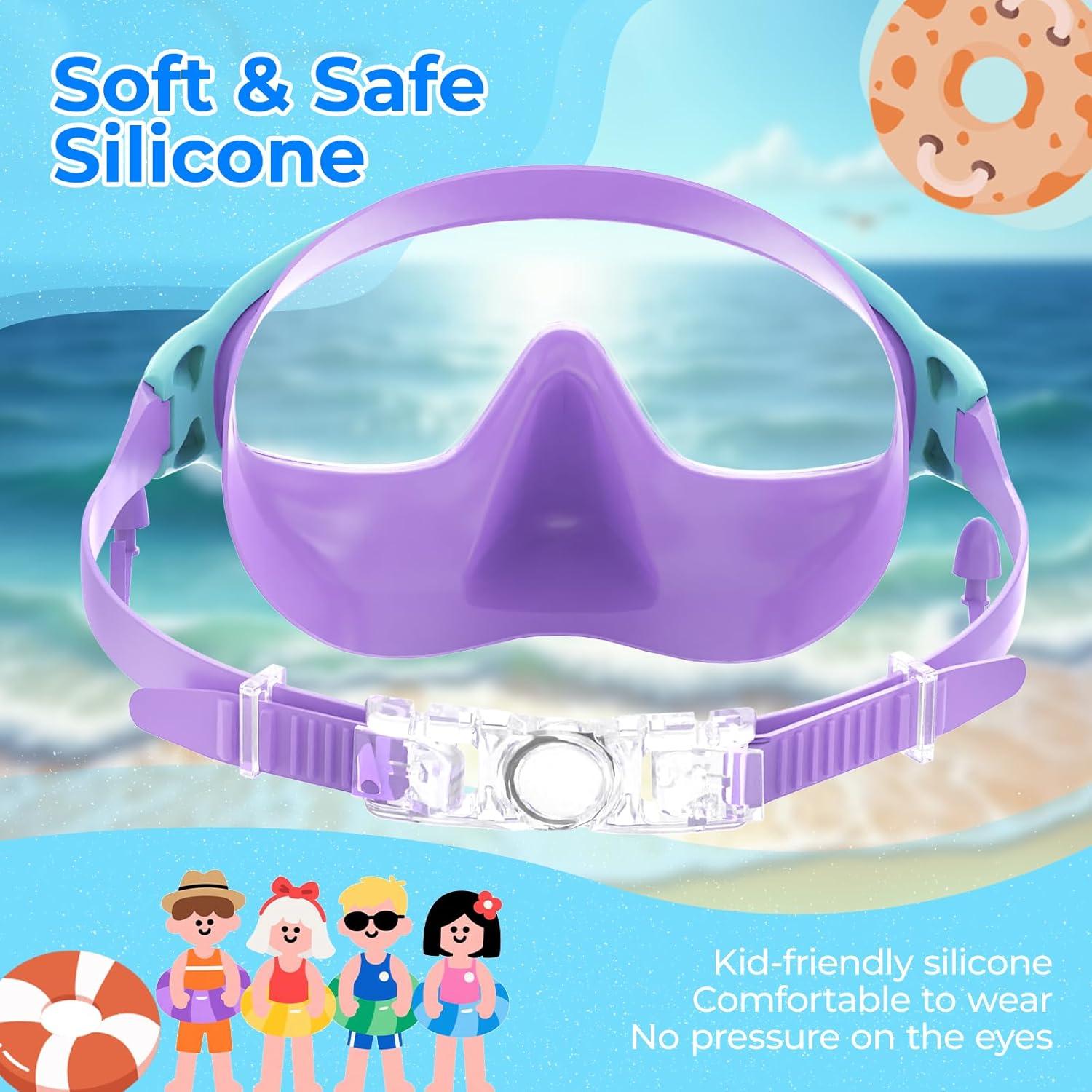 Gafas de natación YLKJSWIM para niños 3-15 años con tapones