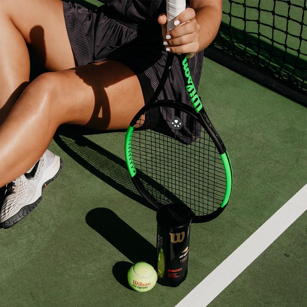 Amortiguadores de Raquetas de Tenis Lwuey 4PCS Silicona Panda