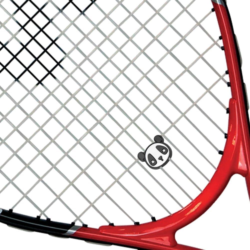 Amortiguadores de Raquetas de Tenis Lwuey 4PCS Silicona Panda