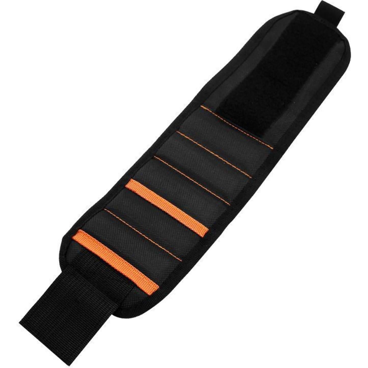Banda de Muñeca Magnética SYTONGTONG 39.9x9 cm Negro-Naranja