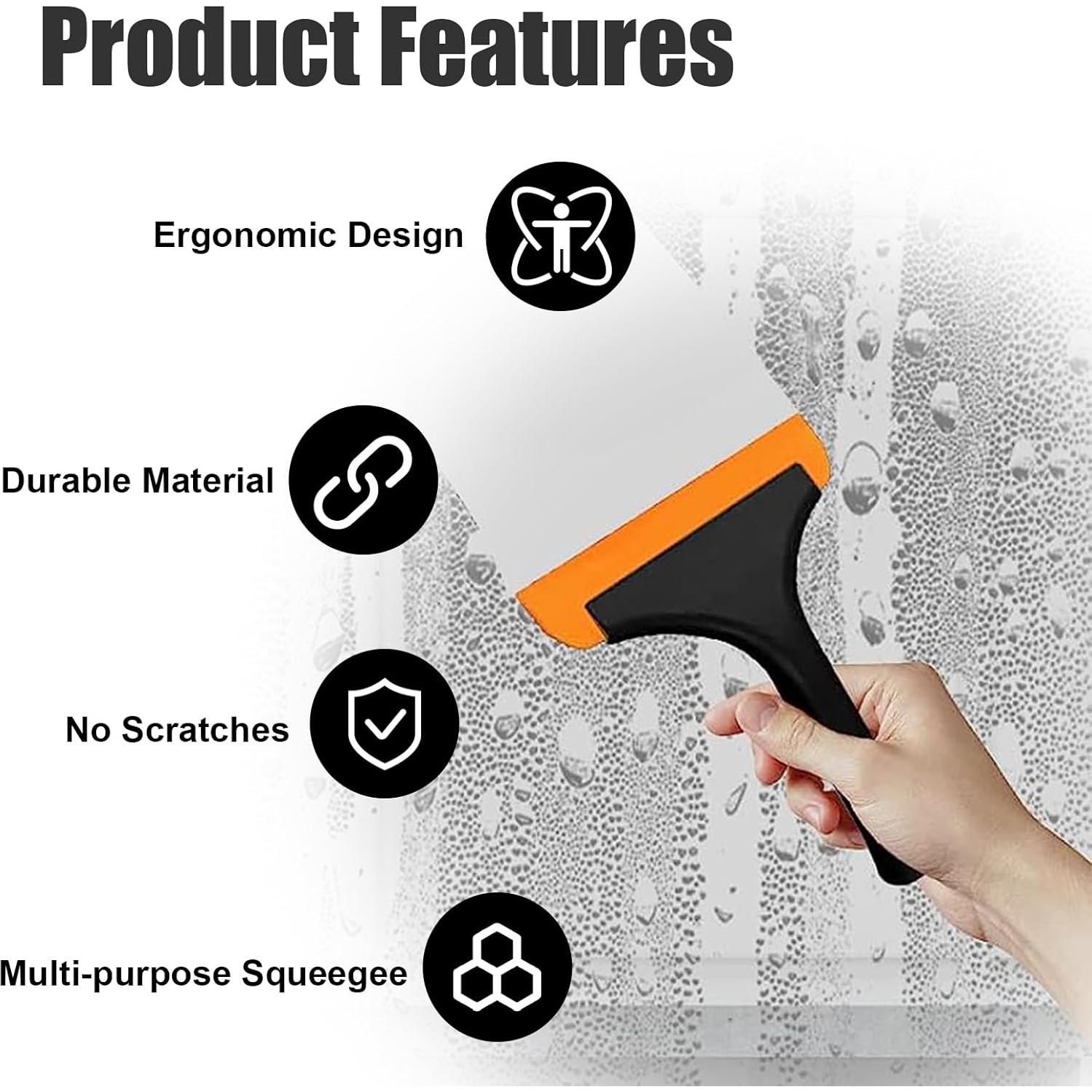 Raspador de Ventana de Silicona Ziciner 15 cm Antideslizante