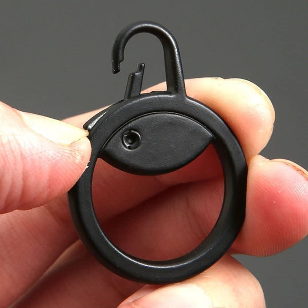 Tirador de Cremallera Metálico Jowxsx Desmontable Negro