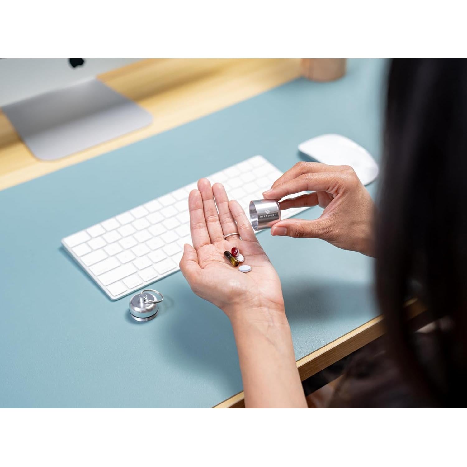 Estuche Portátil para Pastillas MirTouch - Mini Impermeable 2 Pzs