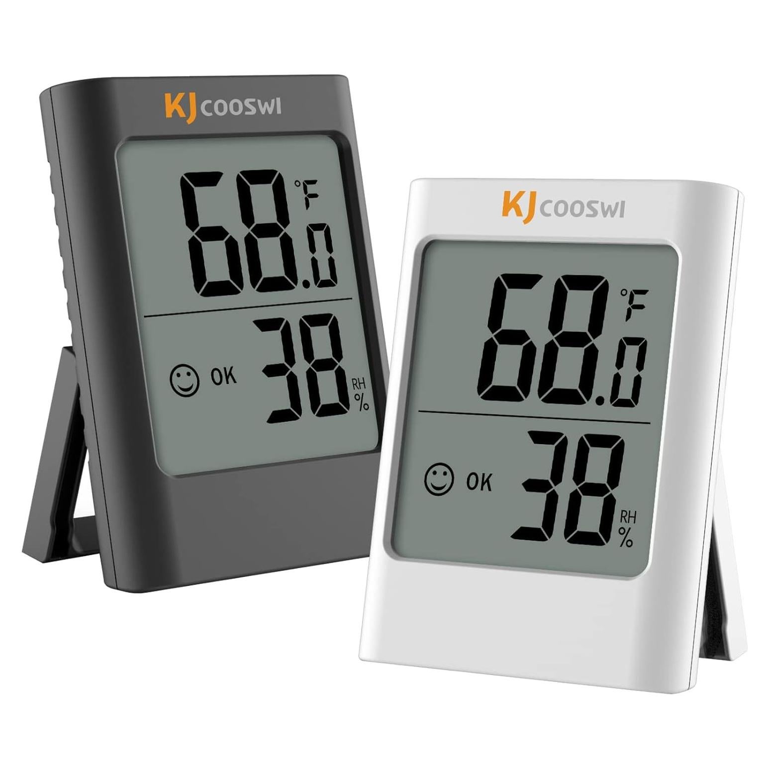 Medidor de Humedad y Temperatura Digital GOUSHIHUI MC30 - Paquete de 2