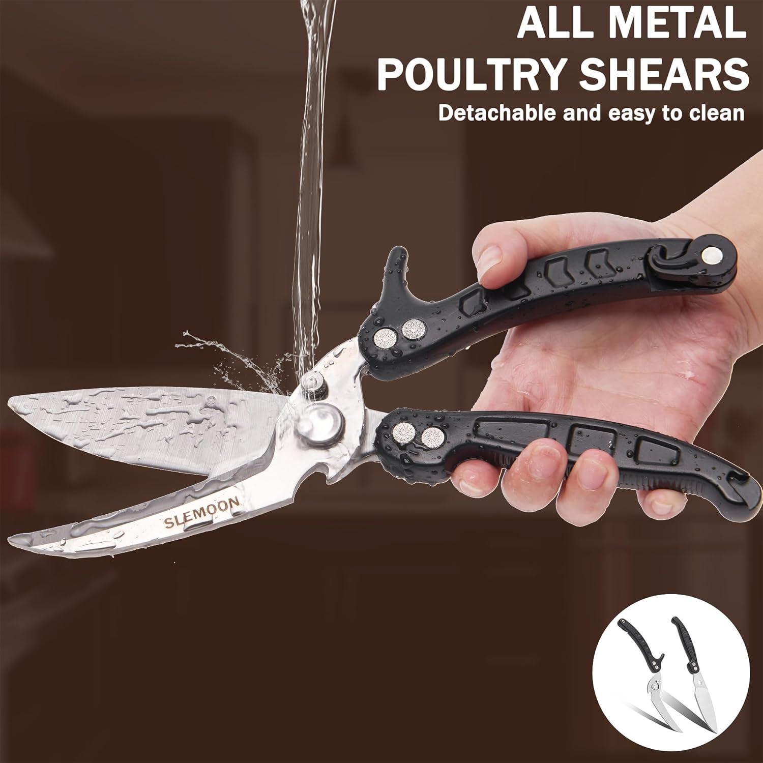 Tijeras de Cocina SLEMOON de Acero Inoxidable 13.2 cm