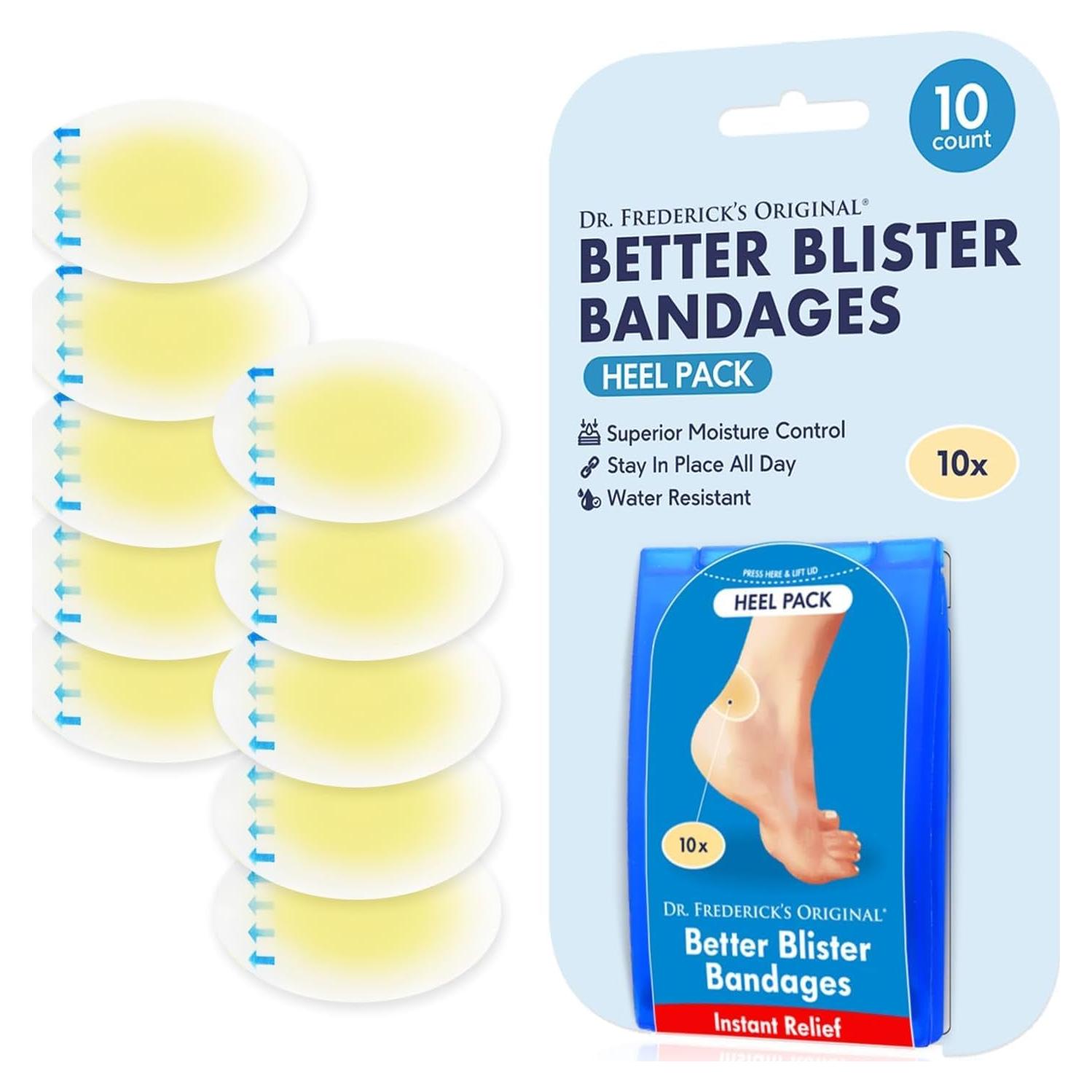 Vendajes para Ampollas Dr. Frederick - 10 Unidades - Hidrocoloides