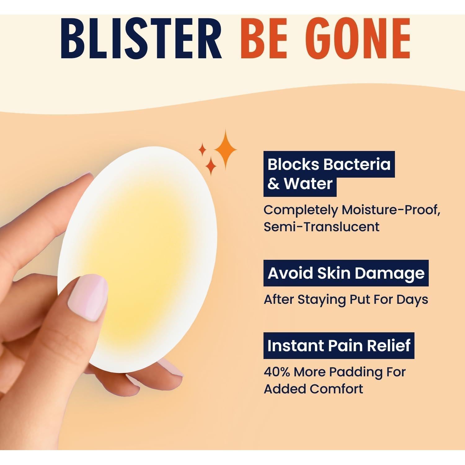 Vendajes para Ampollas Dr. Frederick - 10 Unidades - Hidrocoloides