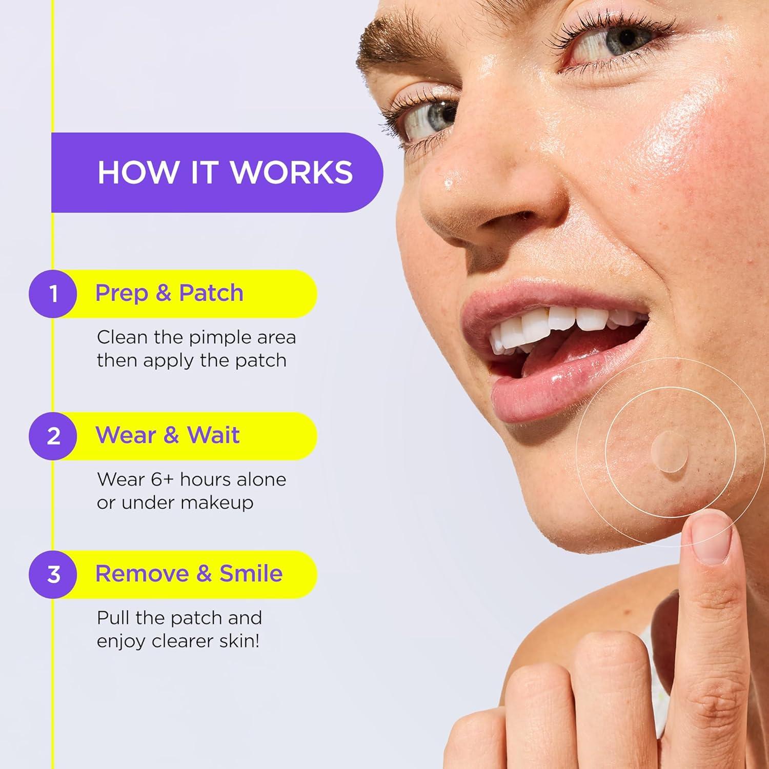 Parches Invisibles ZitSticka para Granitos 72ct - Hidrocoloide