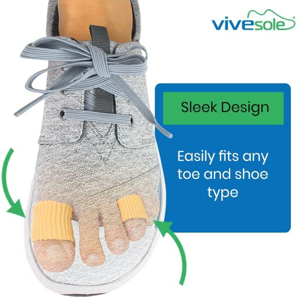 Tubos para Dedos ViveSole - Separadores y Protectores (6 Pzs)