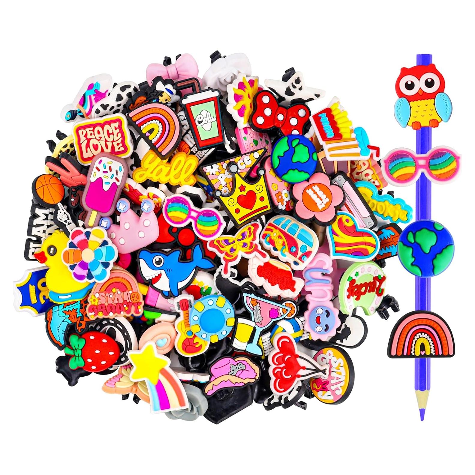 Juego de 20 Adornos para Lápices Japior - Decoraciones Multicolor