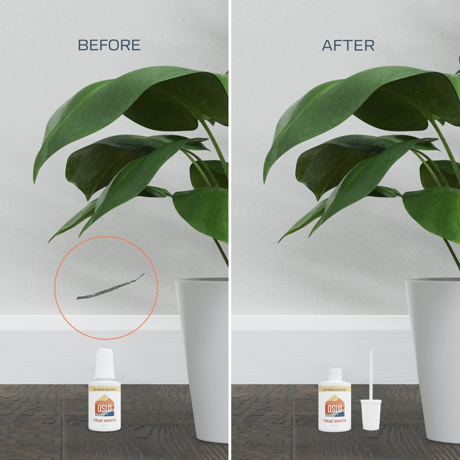 Pintura de Retoque Oslo Home 20ml Blanco Brillante Satinado