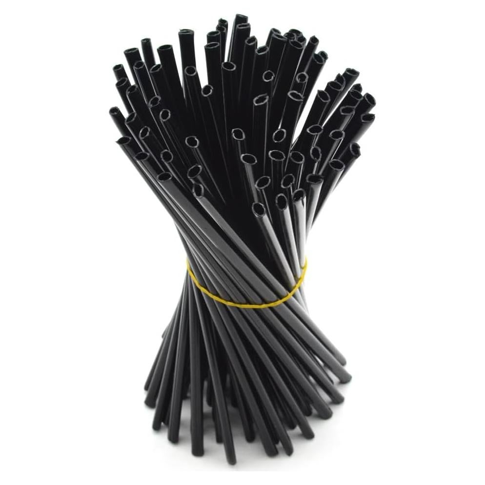 72 Fundas Negras para Radios de Motocicleta y Bicicleta R QIANKONG