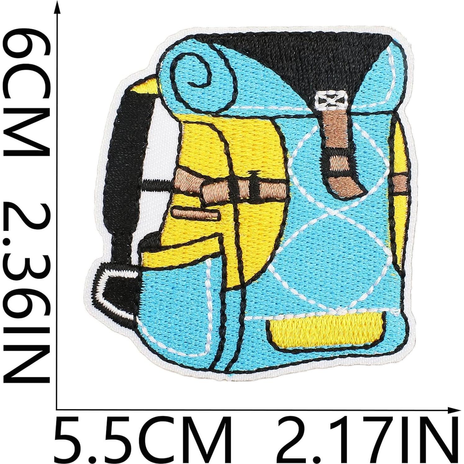 24 Parches Bordados de Camping SCECALA - Reparación y Decoración