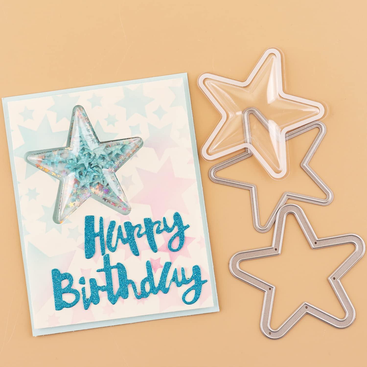 Cúpulas Shaker Transparentes BAOFALI 12PCS Estrella DIY