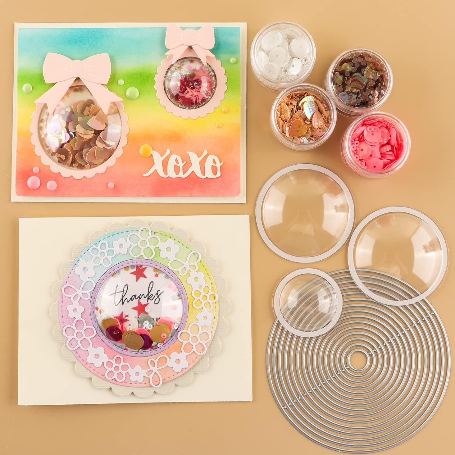 Cúpulas Shaker Transparentes BAOFALI 12PCS Estrella DIY