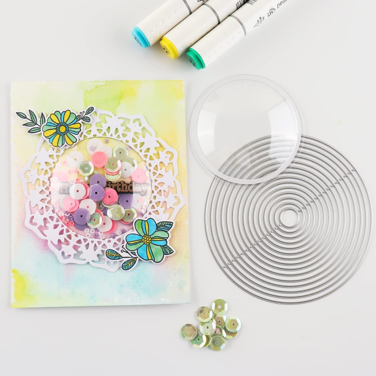 Cúpulas Shaker Transparentes BAOFALI 12PCS Estrella DIY