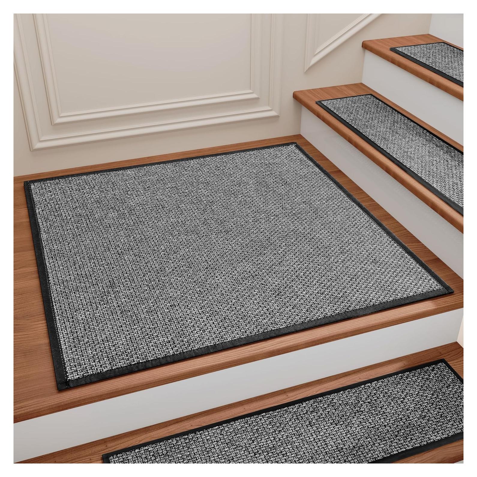 Alfombrilla Antideslizante para Escaleras SUMLANS 78.74 cm Gris