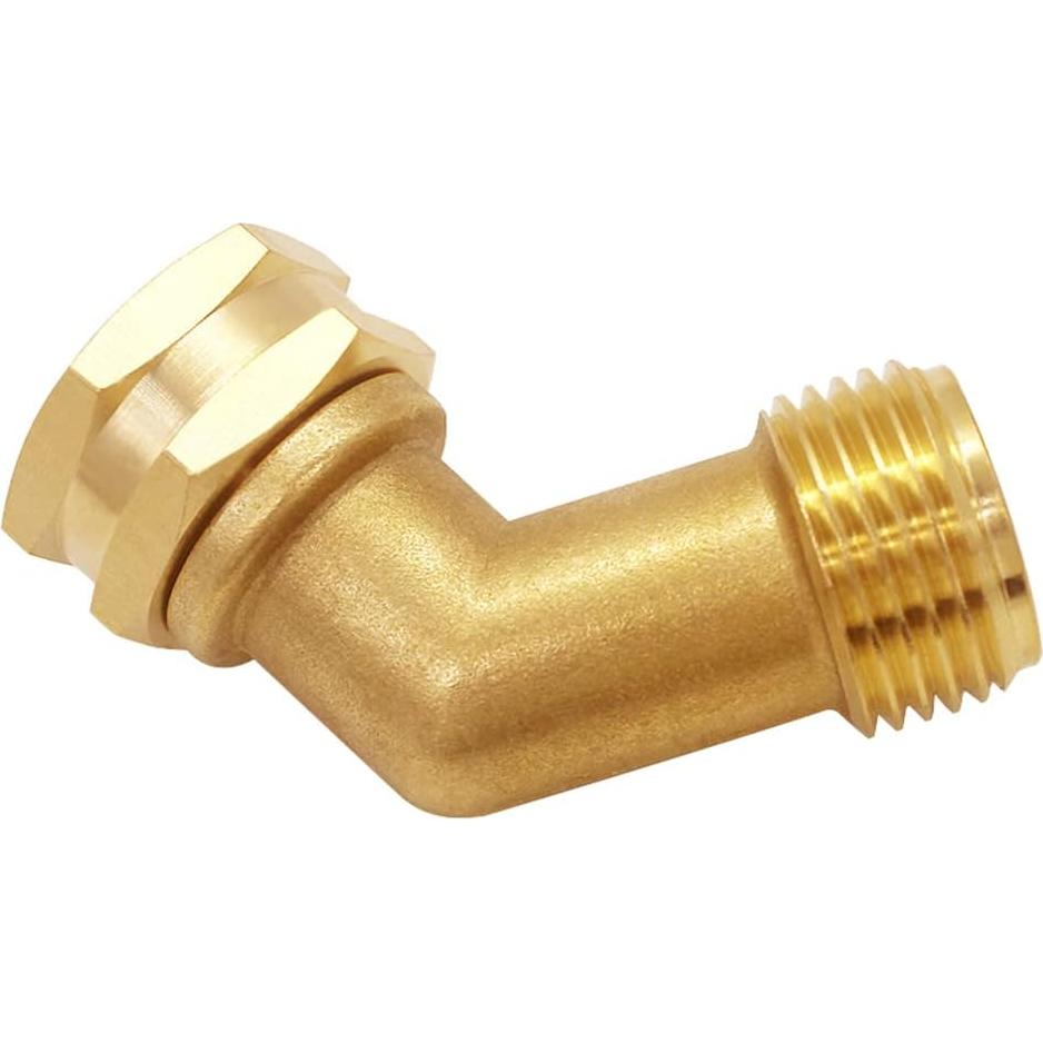 Conector de Latón 45 Grados Joywayus para Manguera GHT