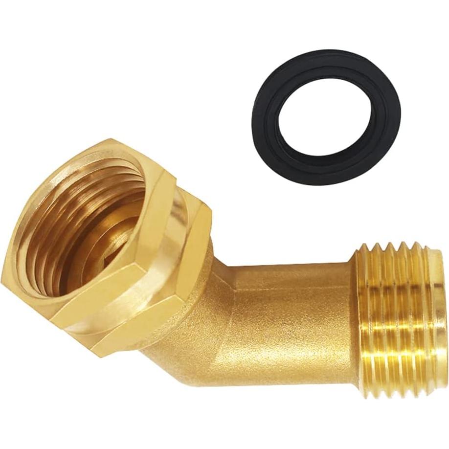 Conector de Latón 45 Grados Joywayus para Manguera GHT