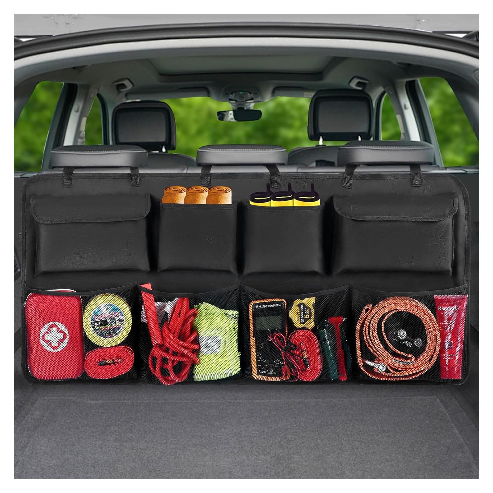 Organizador de Maletero Snuopfy GB8 Negro 8 Bolsillos 10L