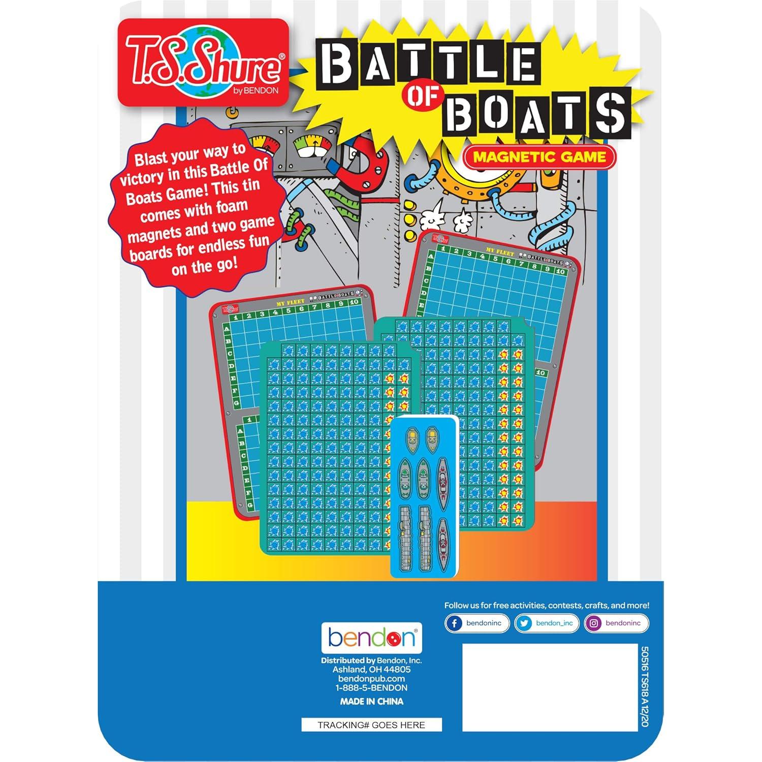 Juego de Estrategia Mini Batalla de Barcos Bendon 50516