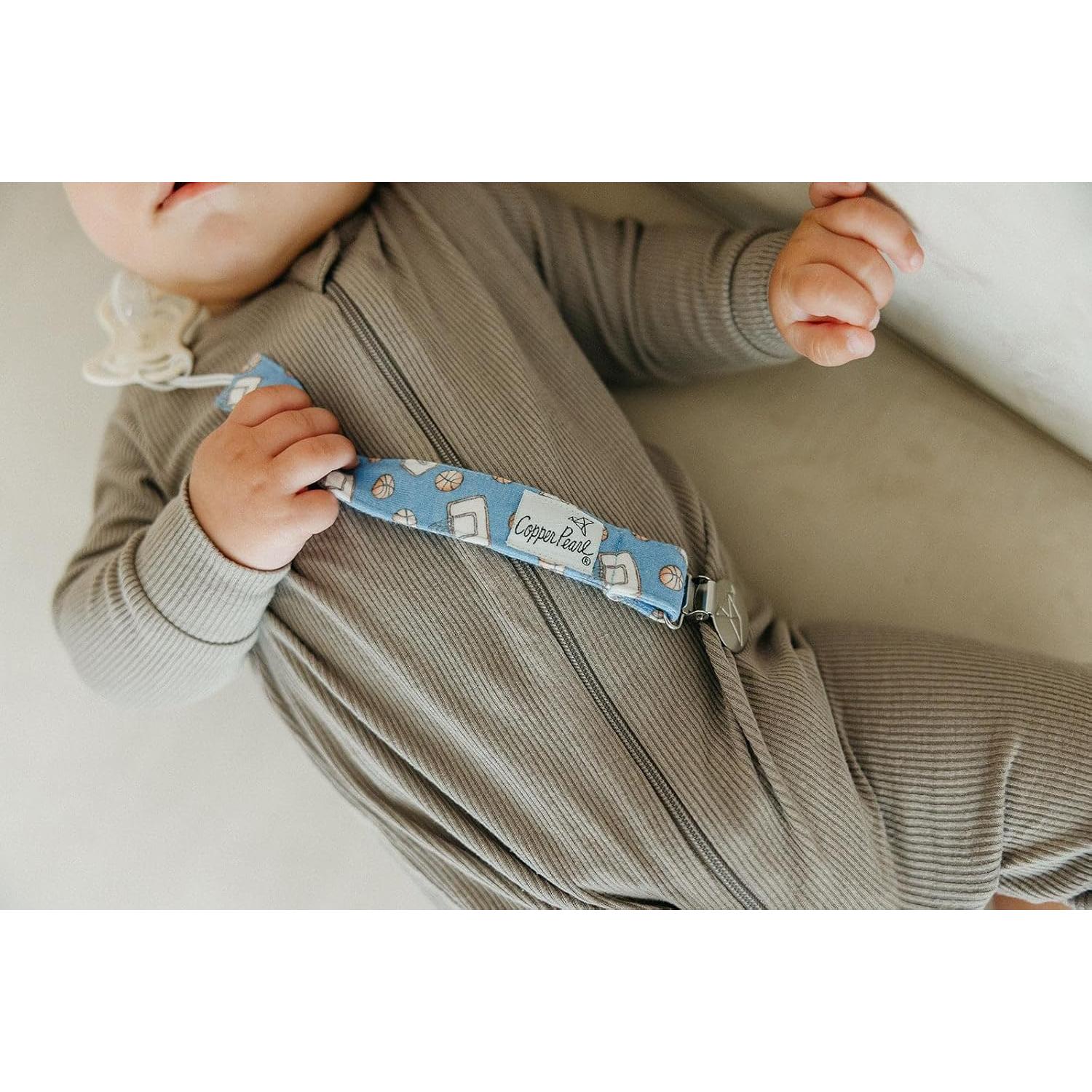 Juego de 3 Clips para Chupete Copper Pearl Dunk - Estilo y Función