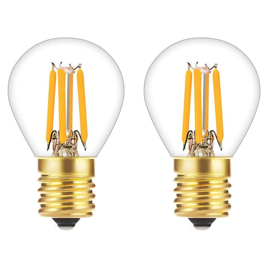 Bombilla LED Filamento Tsunetani S11 4W E17 2700K 2 Piezas