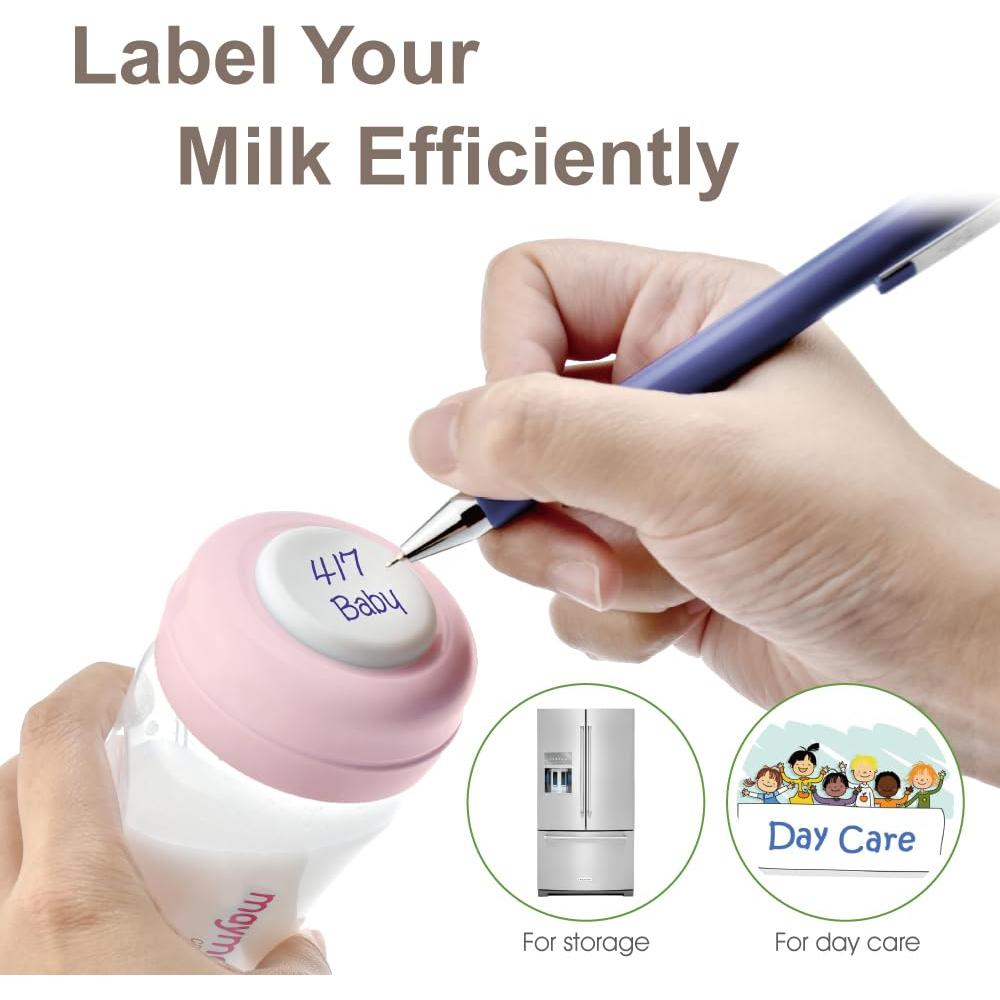 Botella de Almacenamiento de Leche Maymom 280mL Boca Ancha - 2 pcs