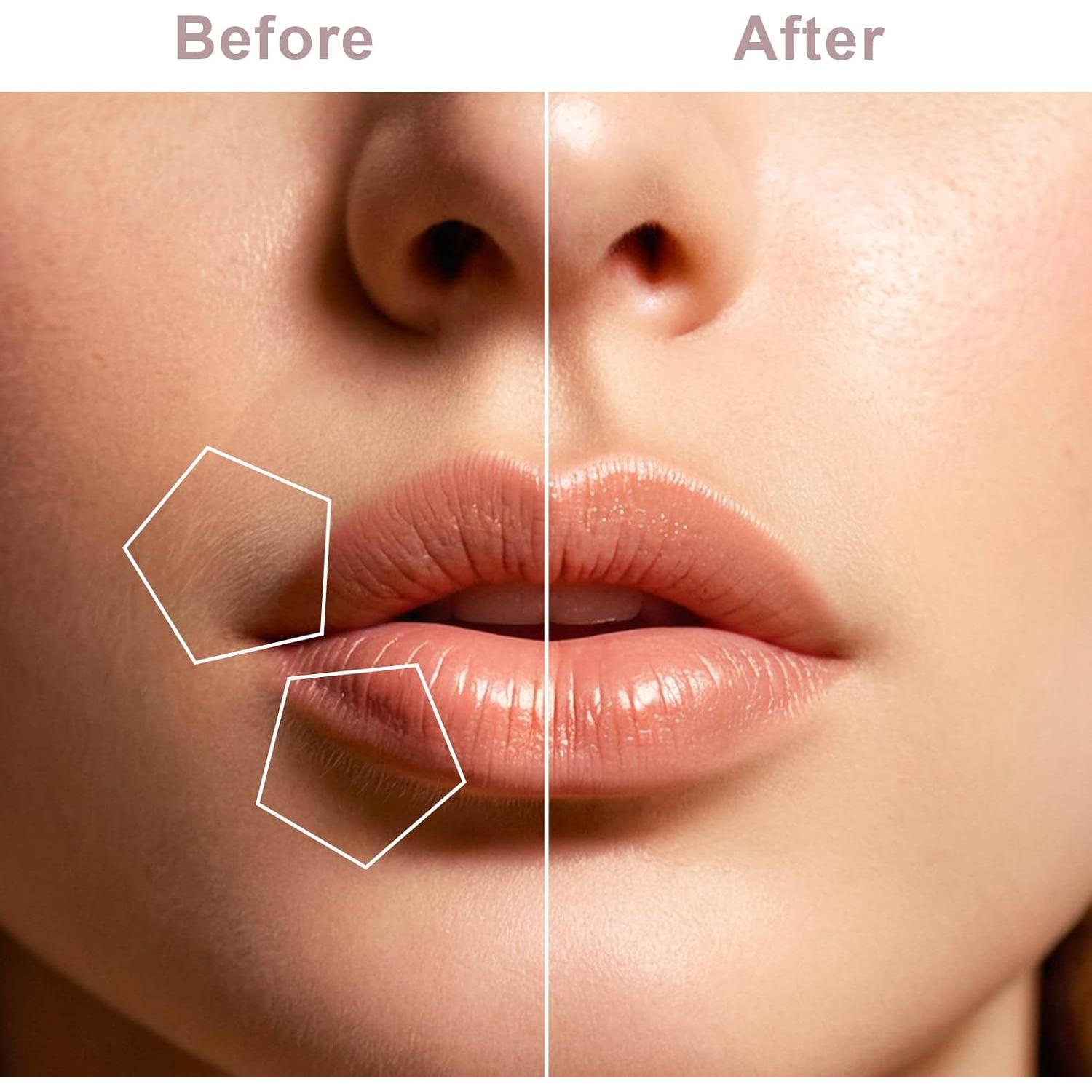 Afeitadora Facial Indolora Tuokiy HH-1W USB Blanca Compacta