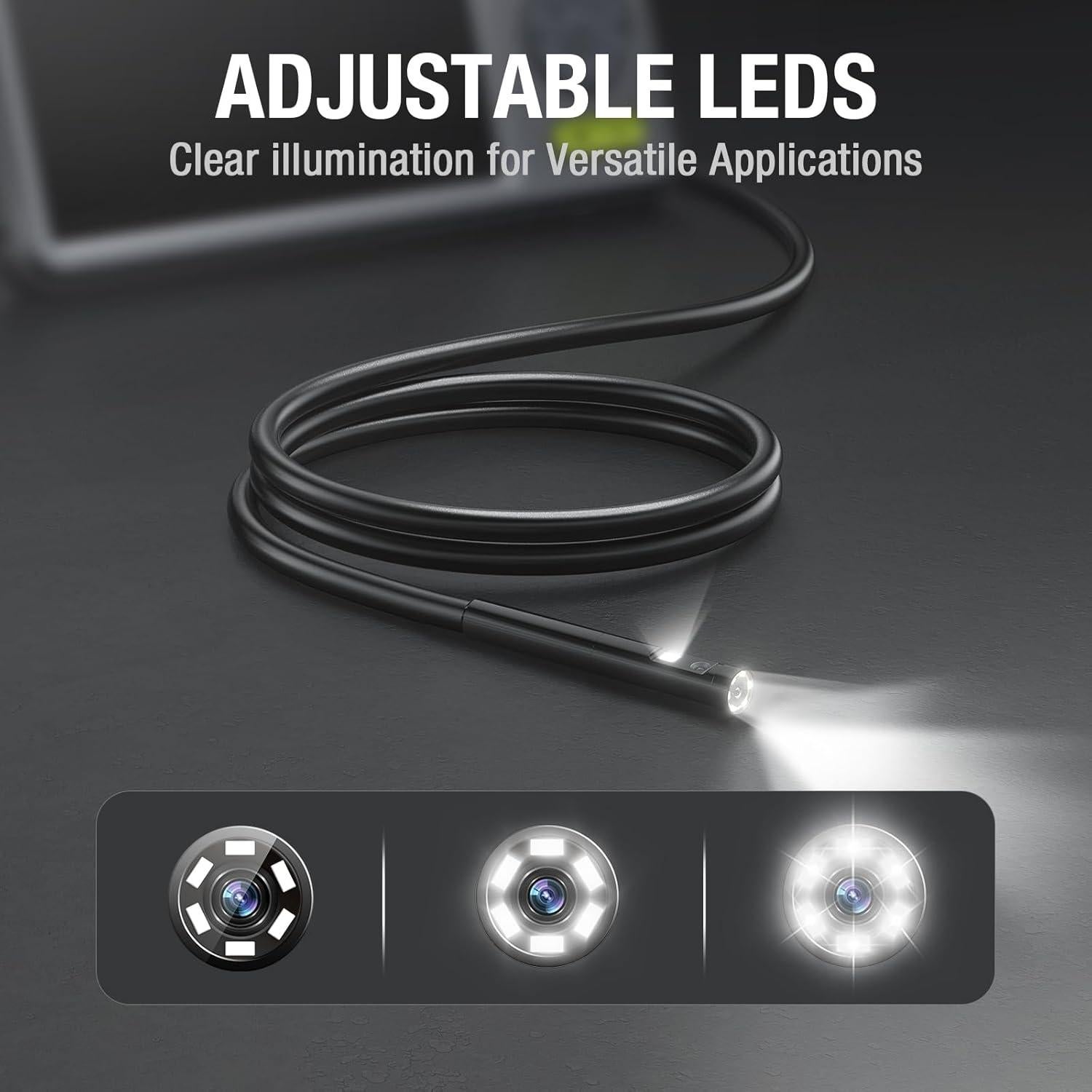 Cámara de Inspección Doble Lente Teslong NTS500B 5mm HD 1.52m