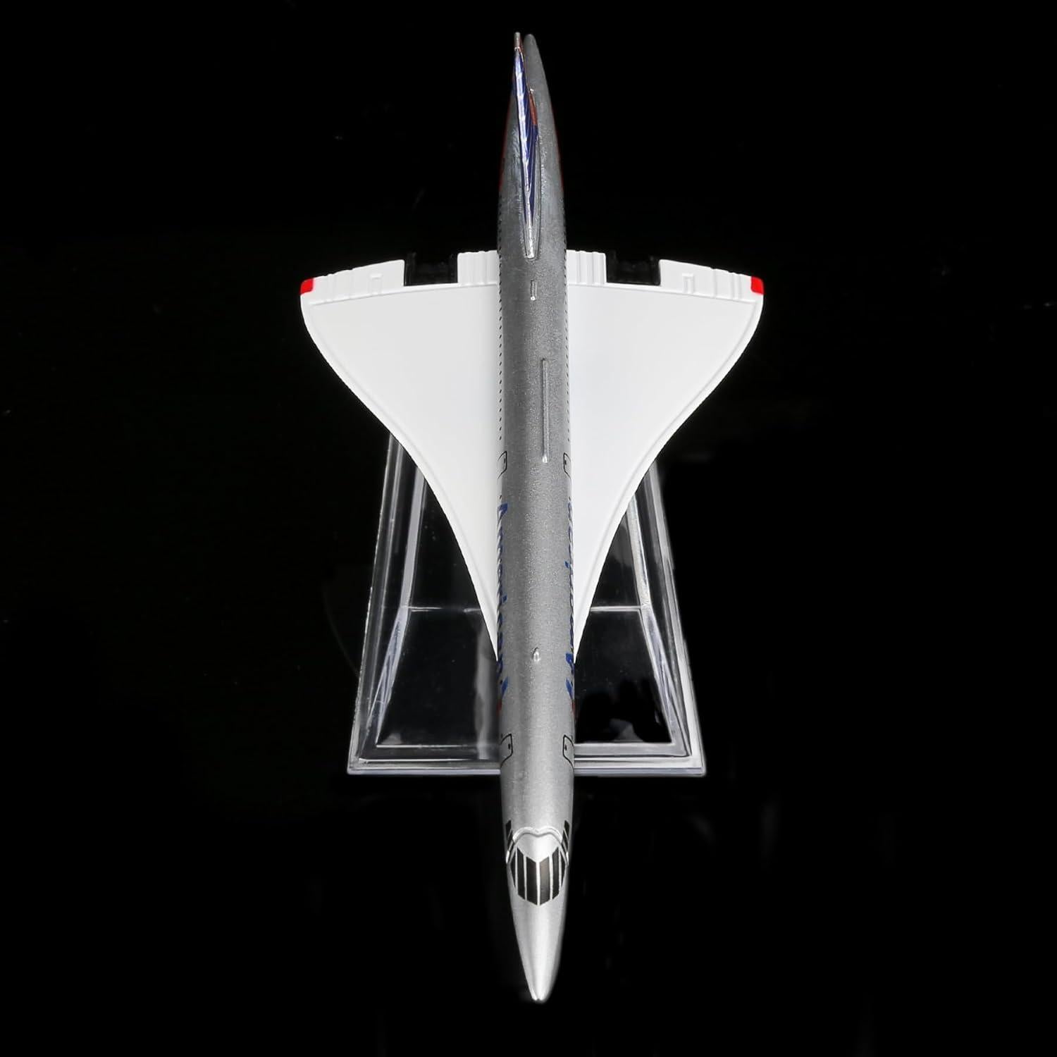 Modelo de avión Concord USA 1/400 24-Horas 15.5 cm
