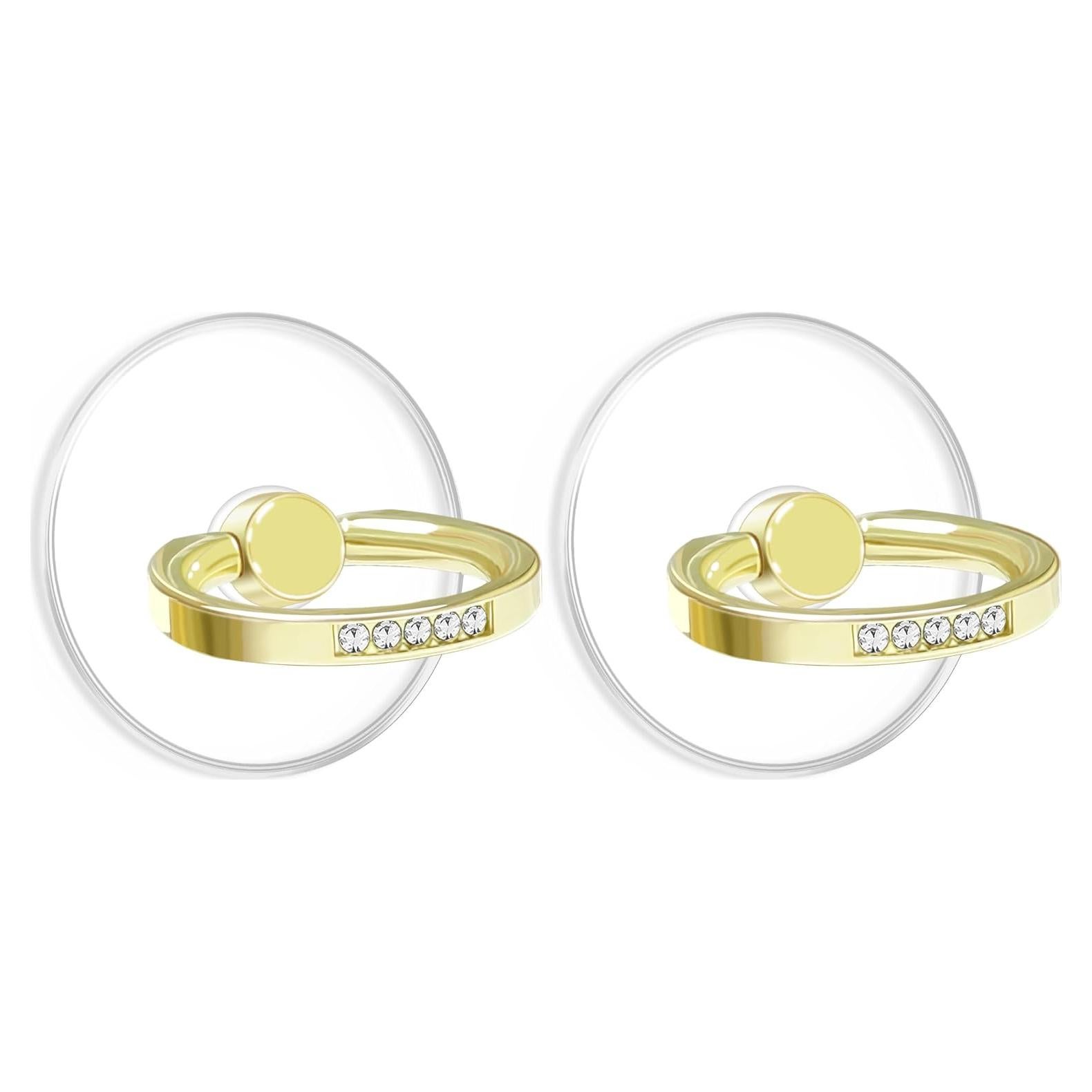 Anillo Soporte para Teléfono TACOMEGE CPGR-5GD Dorado 3.81cm