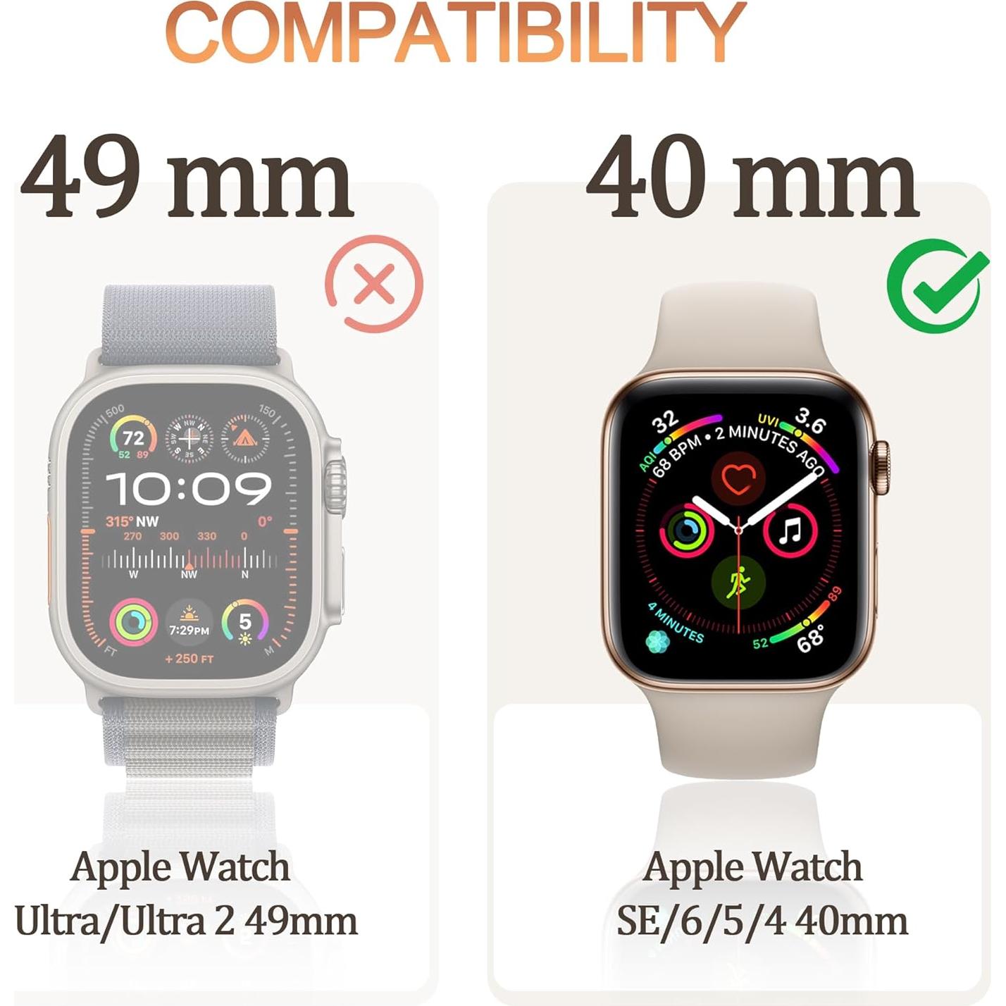 Carcasa Dura TSOGIA para Apple Watch 40mm - Protector Completo