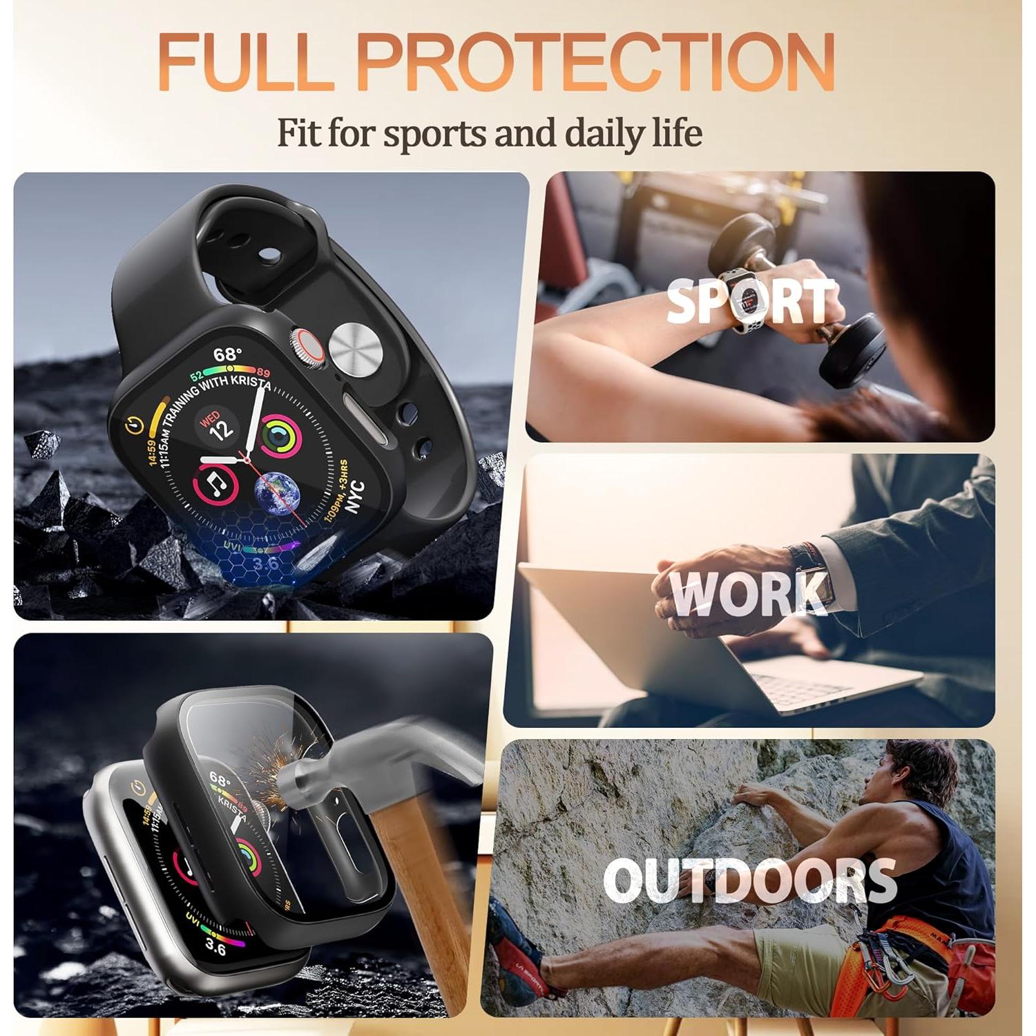 Carcasa Dura TSOGIA para Apple Watch 40mm - Protector Completo