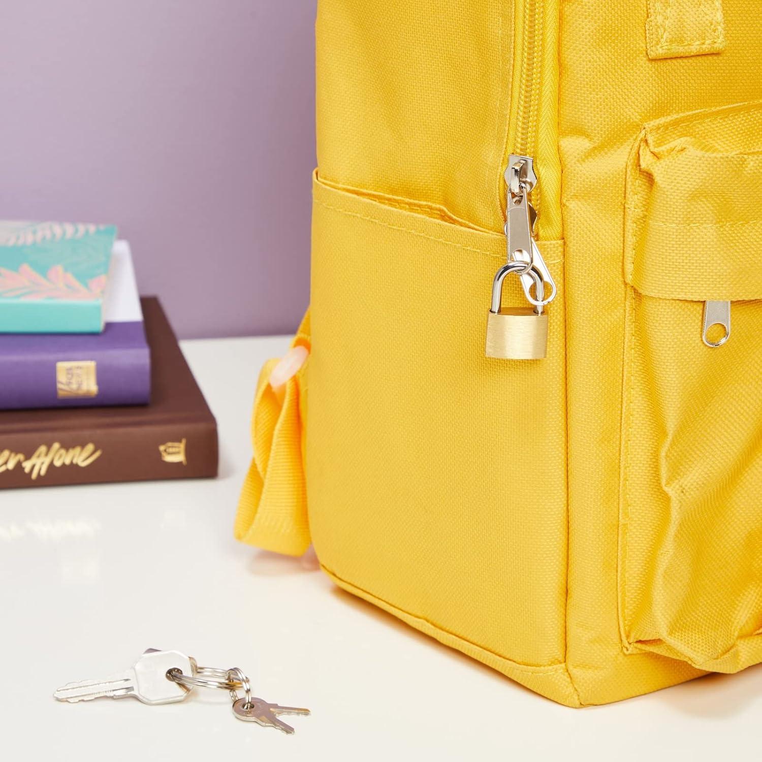 Juvale Mini Candados de Seguridad con Llaves - 12 Piezas 1.78cm