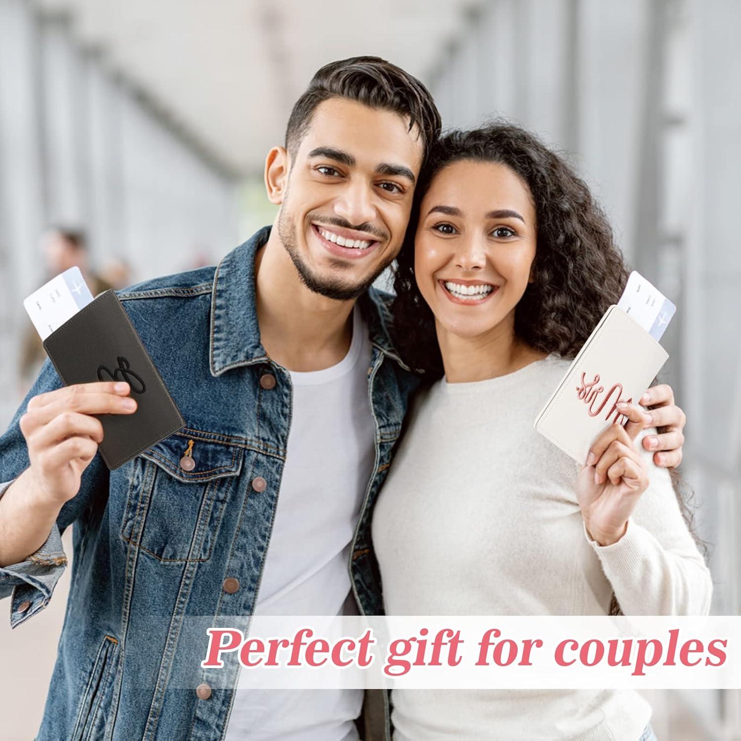 Juego de Etiquetas de Equipaje y Fundas de Pasaporte Cosweet