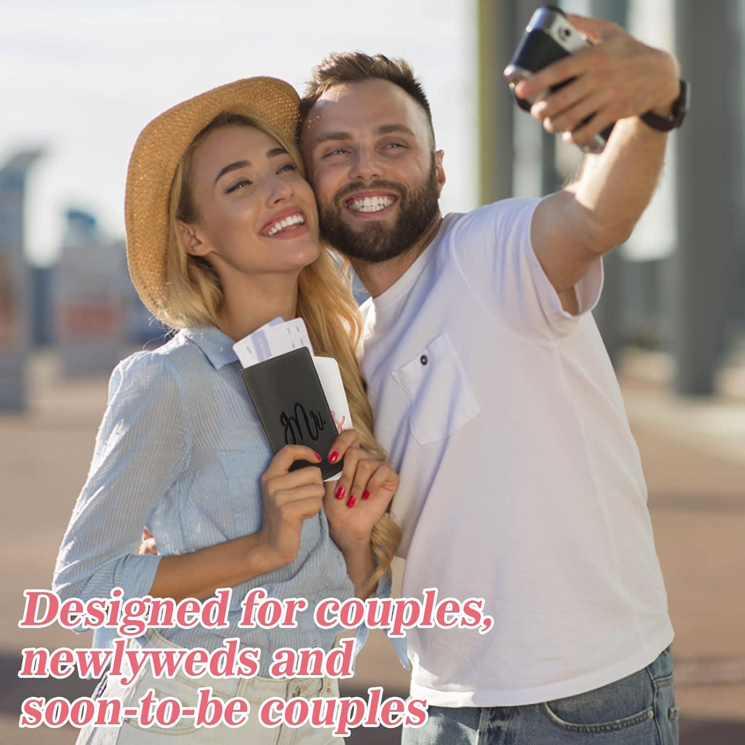 Juego de Etiquetas de Equipaje y Fundas de Pasaporte Cosweet