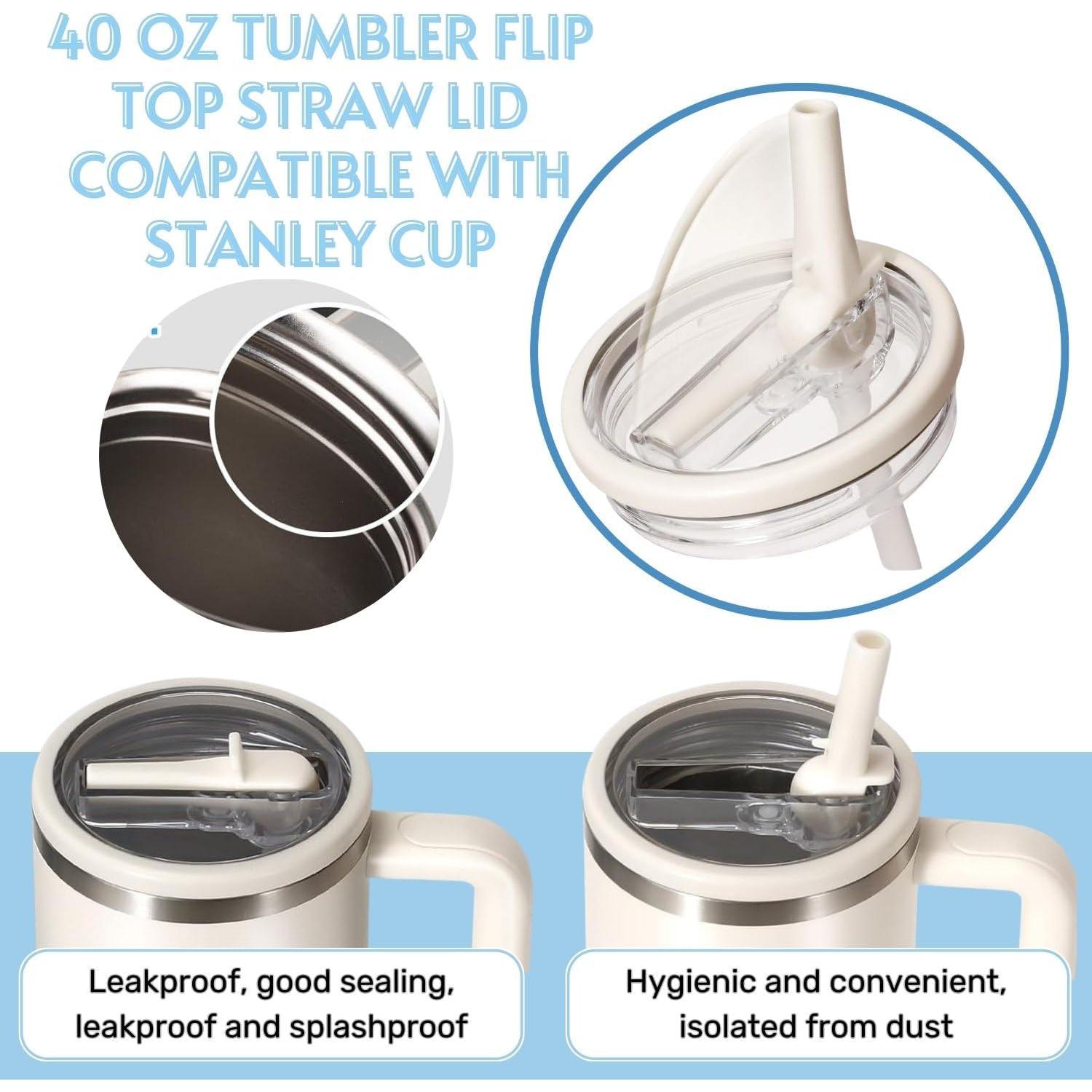 Tapa a prueba de fugas para Stanley H2.0 Quencher 40 oz - 4 Piezas